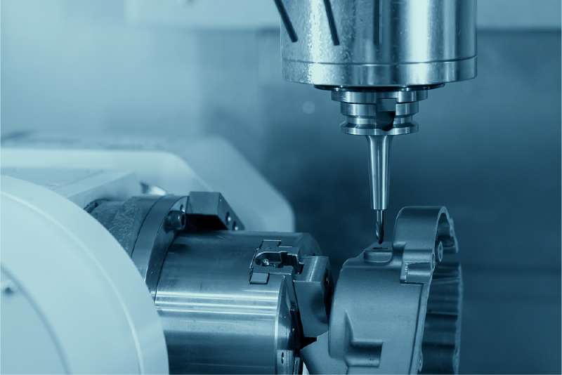 3 ve 4 Eksen CNC Frezeleme